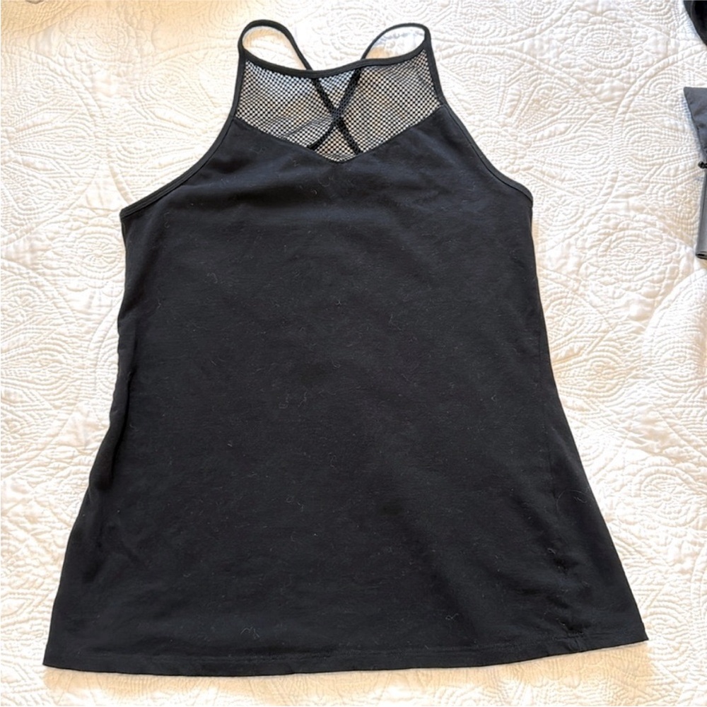 Torrid Black Mesh Detail Cami